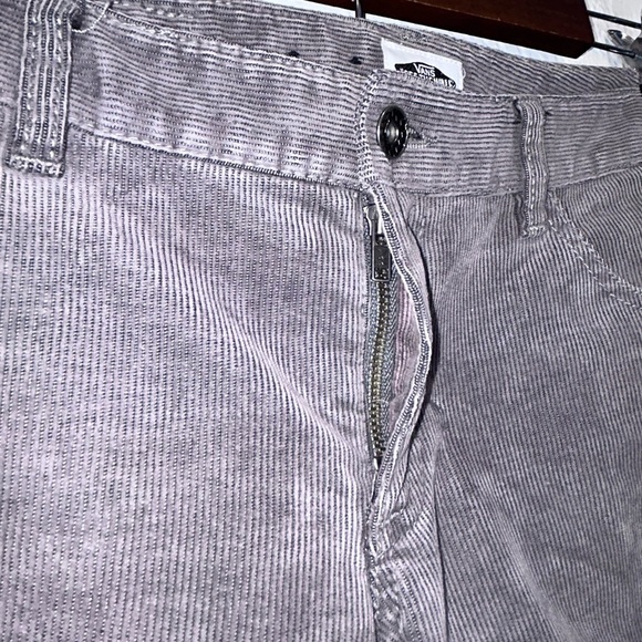 Vans Gray Women's corduroy Pants Size 5 - Picture 2 of 6